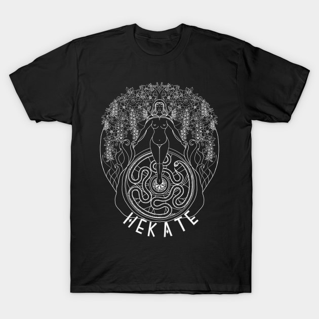 Hekate T-Shirt by FitzGingerArt